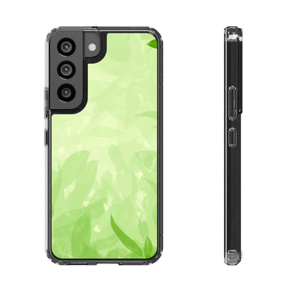 Clear Phone Case – Leaf Echo