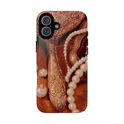 Protective Magnetic Phone Case – Bronze Vanity