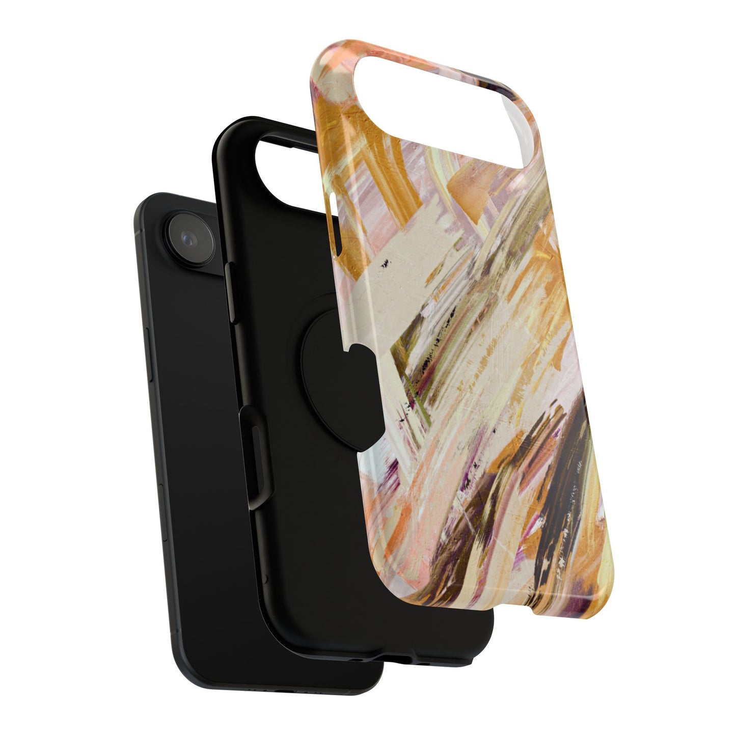 Impact-Resistant Phone Case – Brush & Bronze