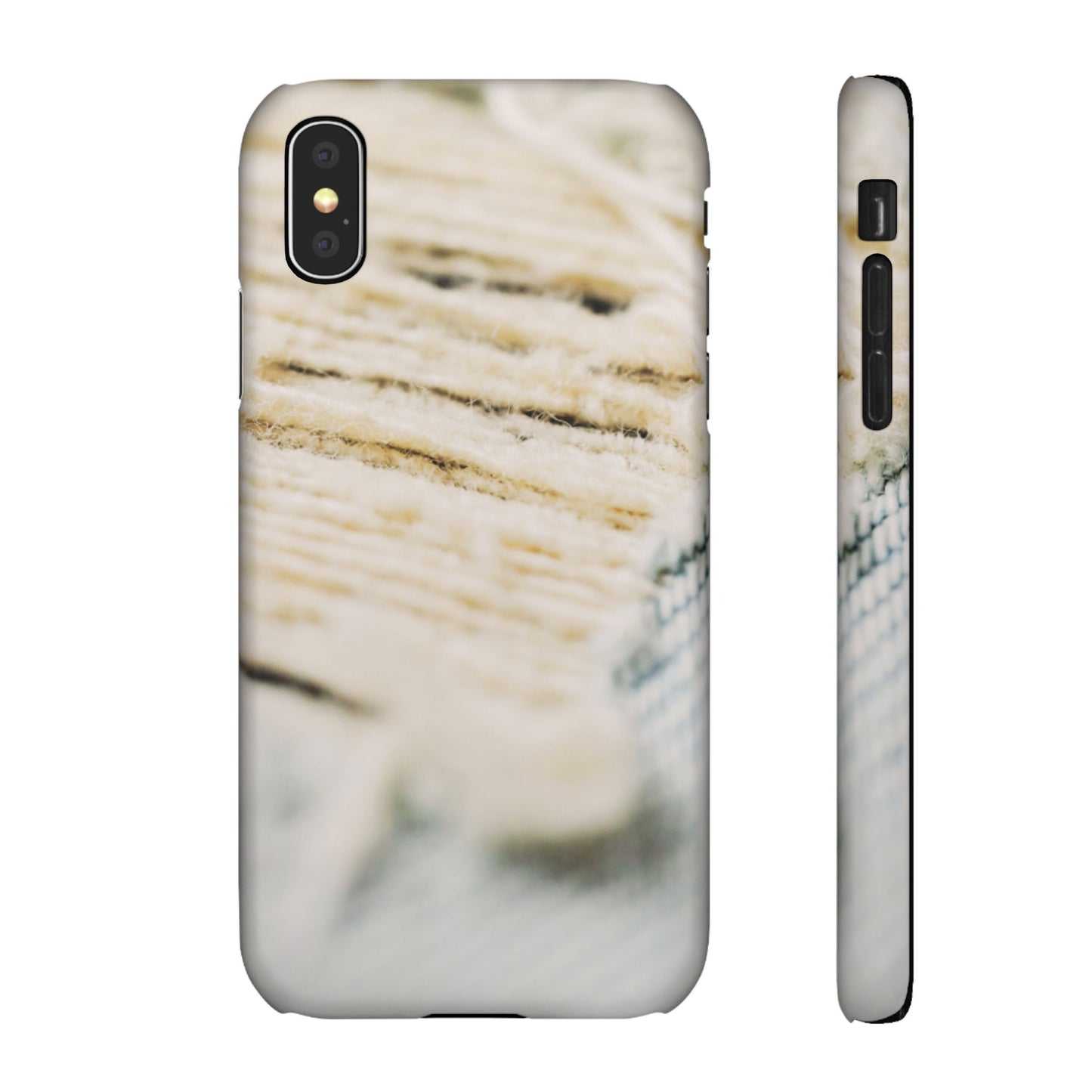 Snap Phone Case – Woven Warmth