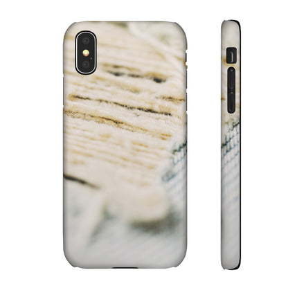 Snap Phone Case – Woven Warmth