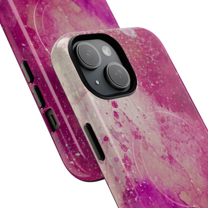 Protective Magnetic Phone Case – Spilled Wine