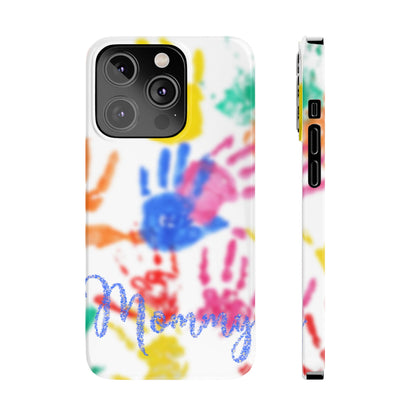 Slim Phone Case – Handprint Memories