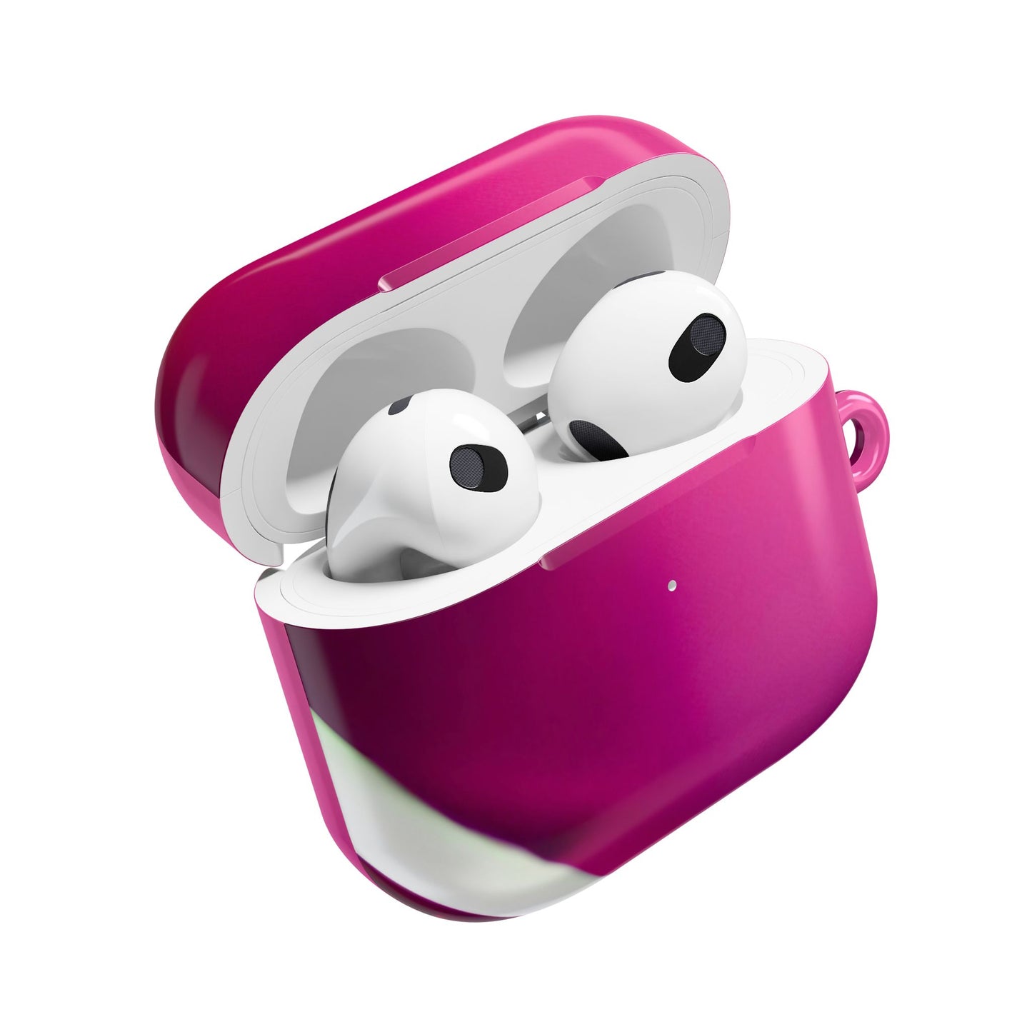 Earbud Case Cover – Magenta Motion
