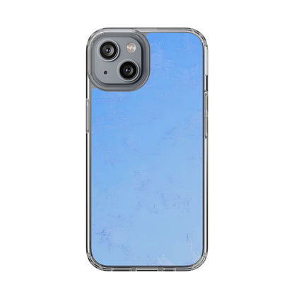 Clear Phone Case – Azure Fade