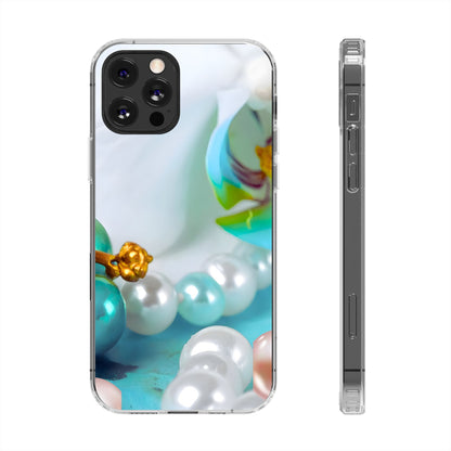 Clear Magnetic Phone Case – Mermaid's Pearl
