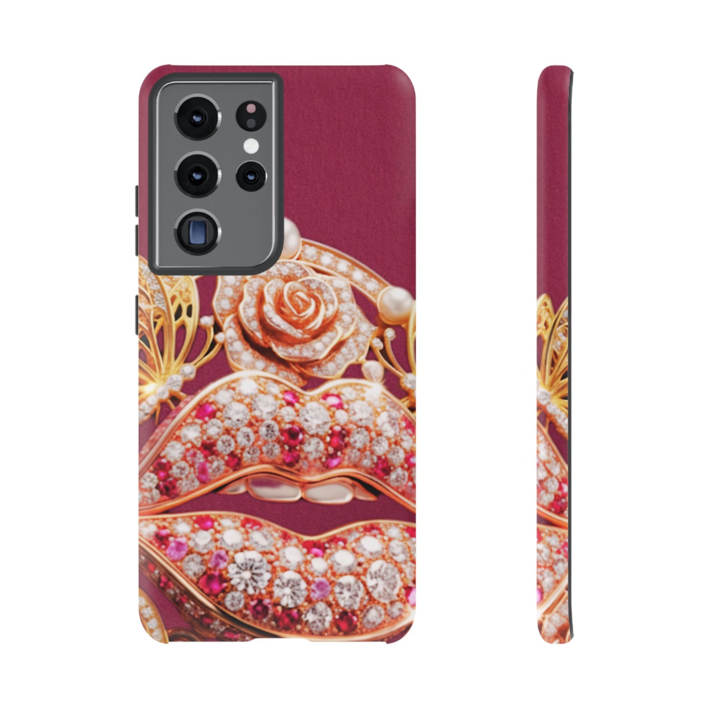 Protective Phone Case – Kiss of Gold