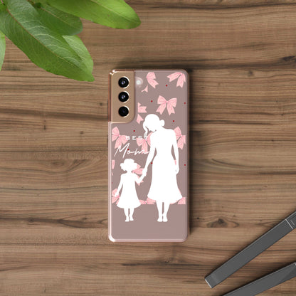 Clear Phone Case – Best Mom: My Little Girl