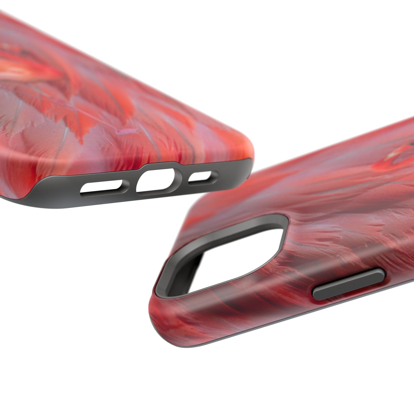 Impact-Resistant Phone Case – Scarlet Plume