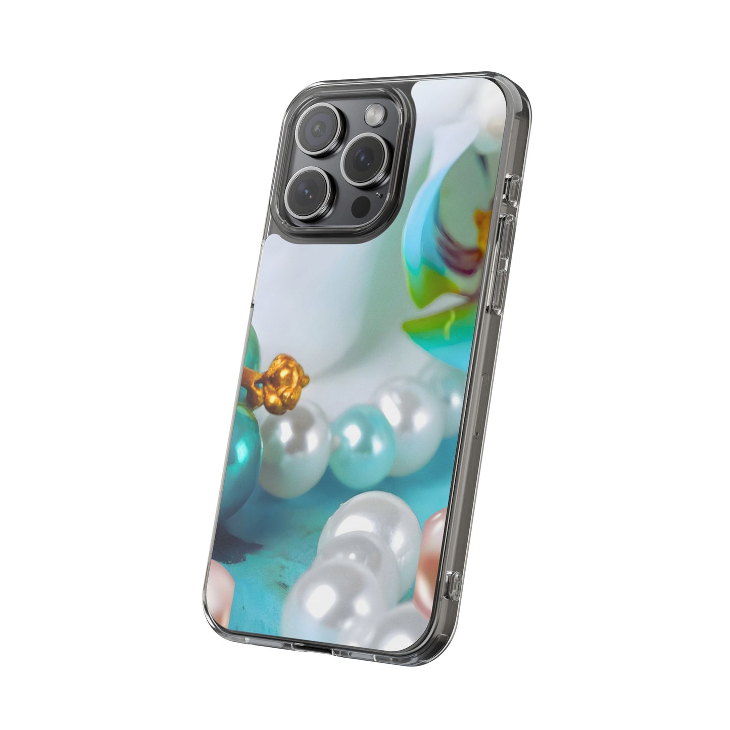 Clear Phone Case – Mermaid's Pearl