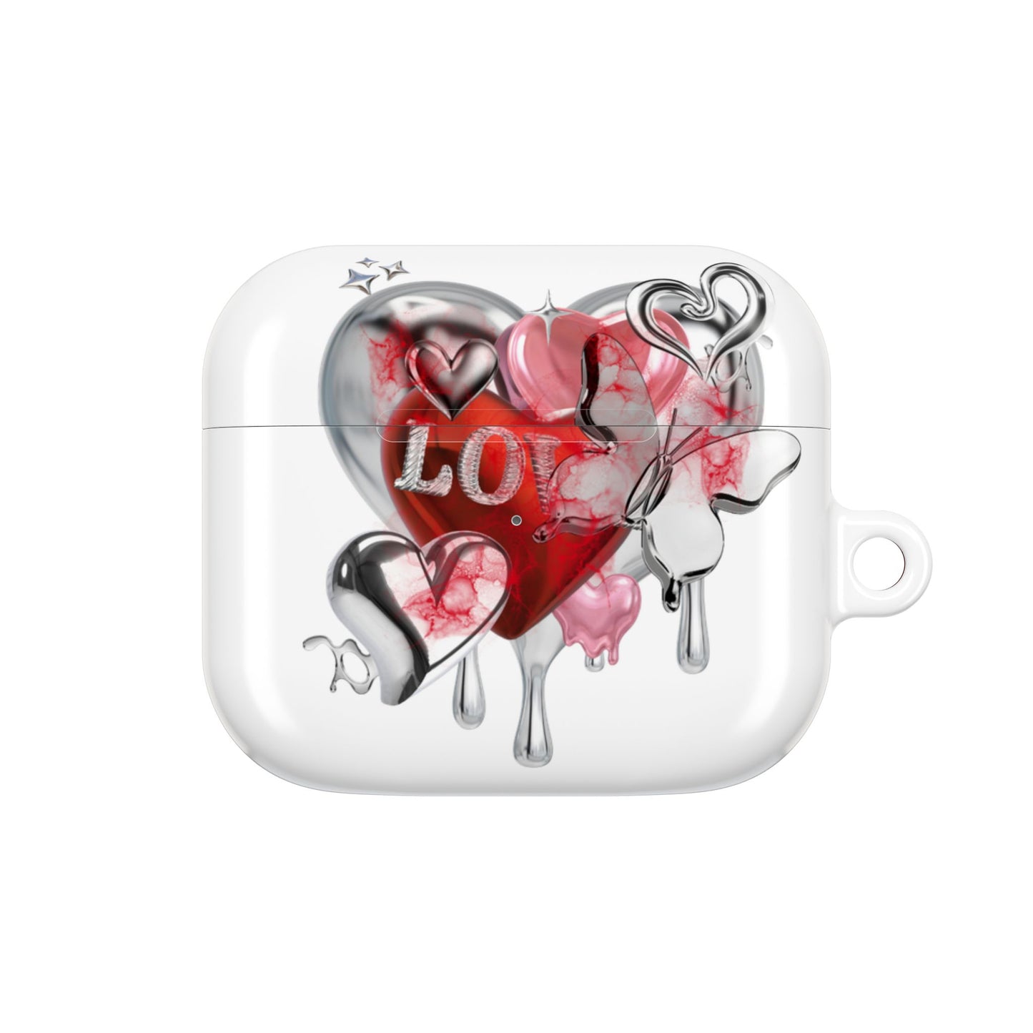 Wireless Earbud Case Cover – Chrome Love