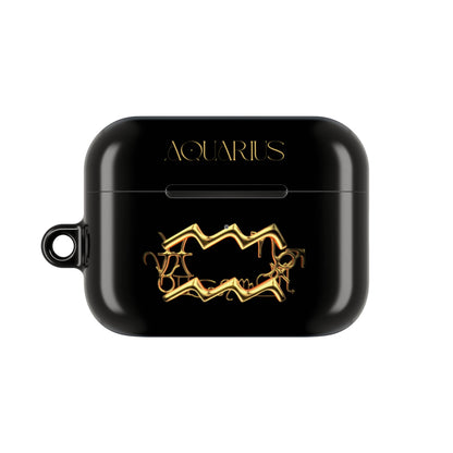 Earbud Case Cover – Luminous Aquarius