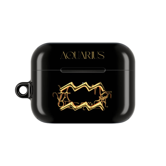 Earbud Case Cover – Luminous Aquarius