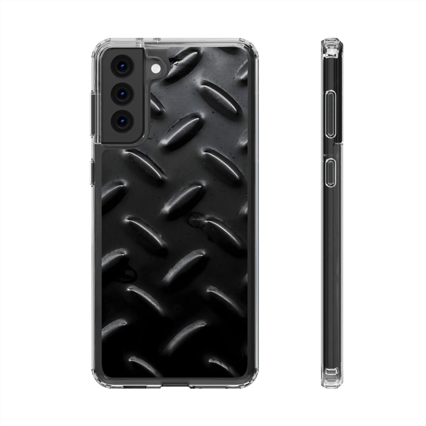 Clear Phone Case – Blackout Plate
