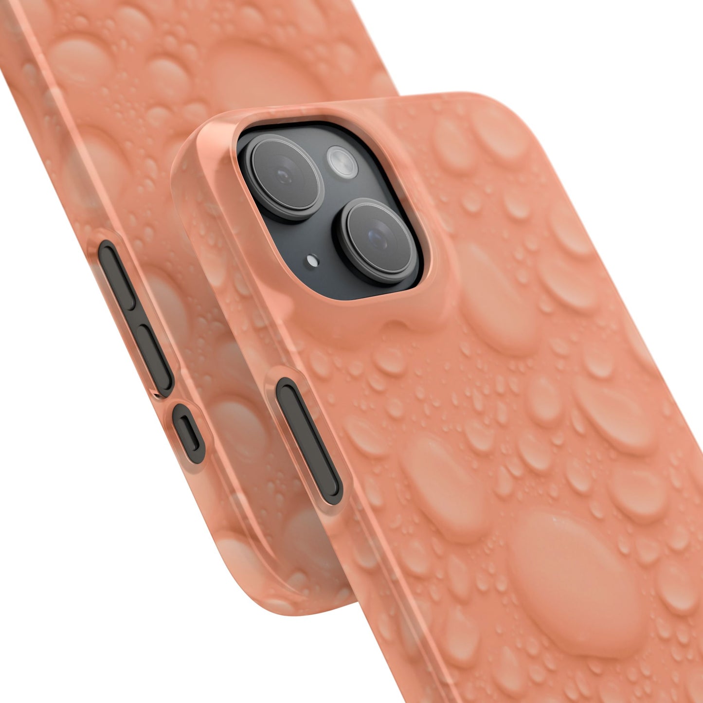 Snap Phone Case – Apricot Rain