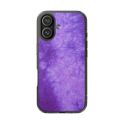 Clear Phone Case – Neon Dusk