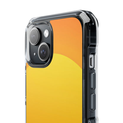 Clear Magnetic Phone Case — Desert Sunrise