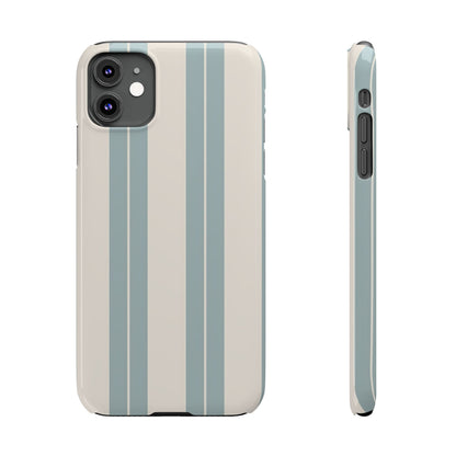 Slim Phone Case – Coastal Stripe