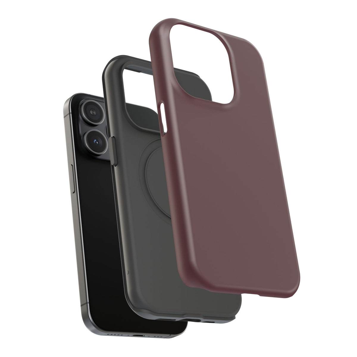 Impact-Resistant Phone Case – Mulled Wine – Compatible with iPhone 11–17 & Samsung Galaxy S22–S26 Series