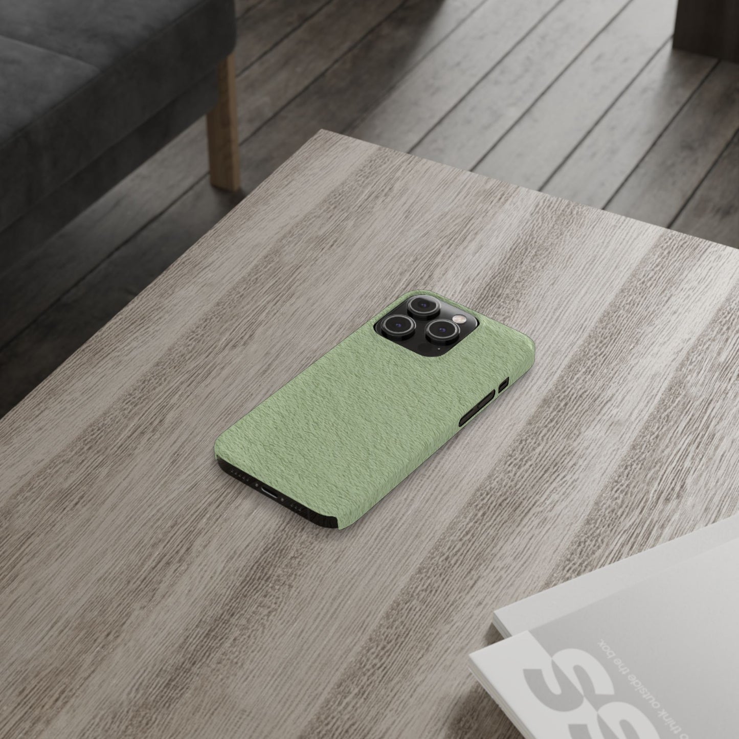 Slim Phone Case – Matcha Wash