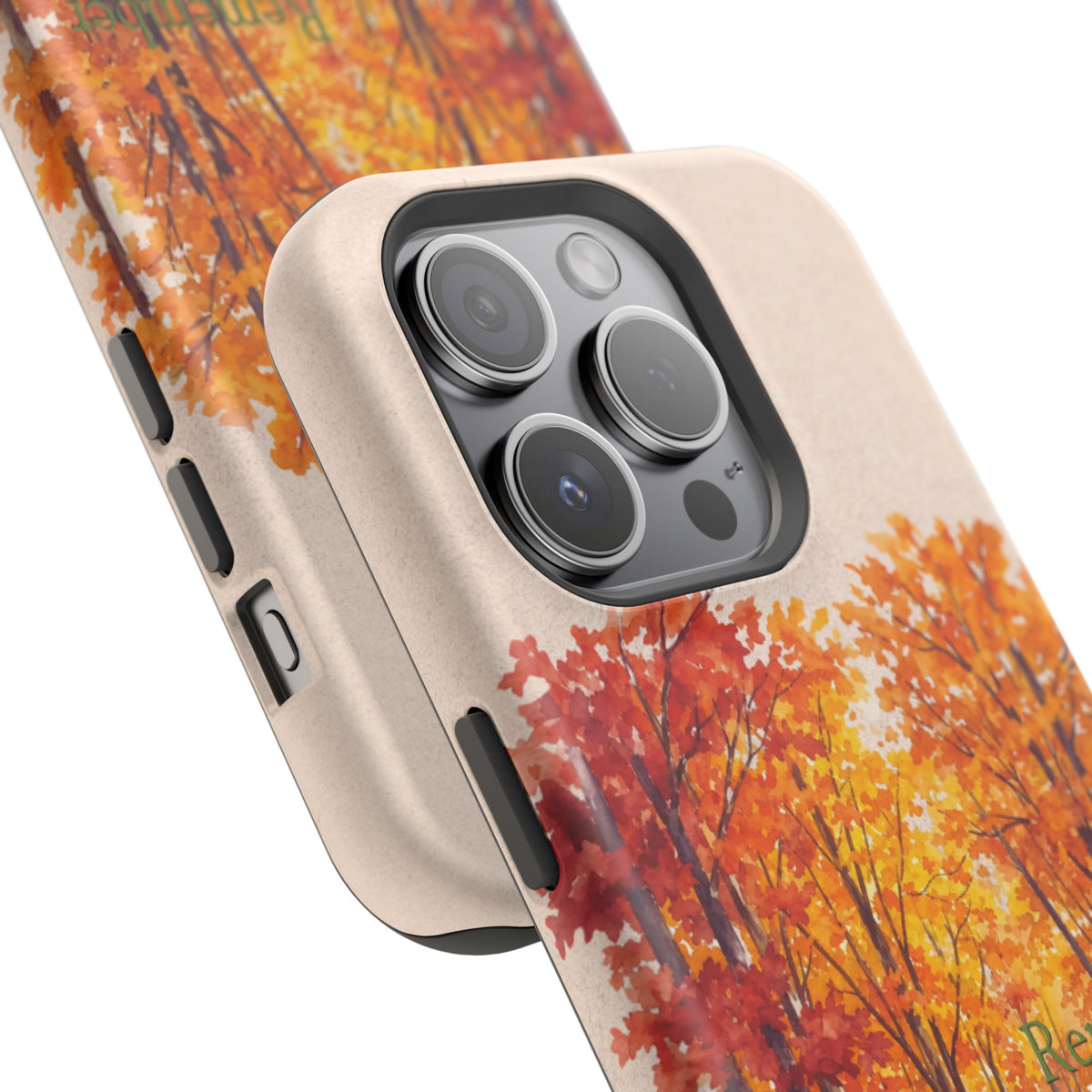 Wireless-Charging Compatible Case – Autumn Remembered – Compatible with iPhone 13–17 & Samsung Galaxy S25–S26 Series