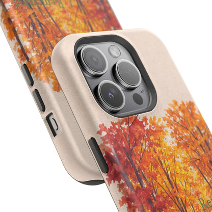Wireless-Charging Compatible Case – Autumn Remembered – Compatible with iPhone 13–17 & Samsung Galaxy S25–S26 Series