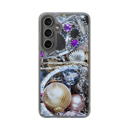 Clear Phone Case – Chrome Jewel
