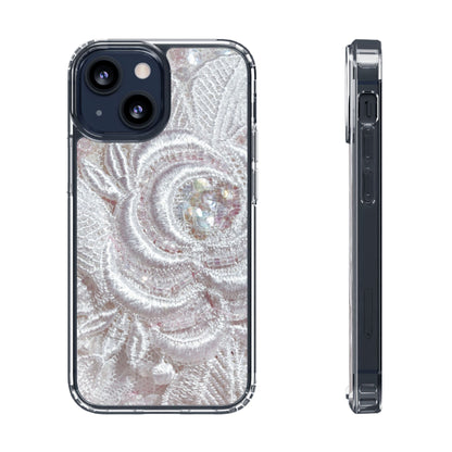 Clear Phone Case – Lace Veil