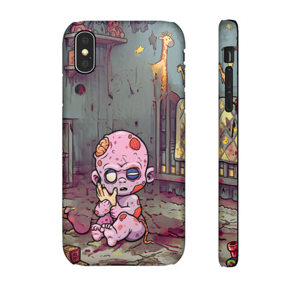 Phone Case — Creepy Cute Zombie Baby Nursery Design