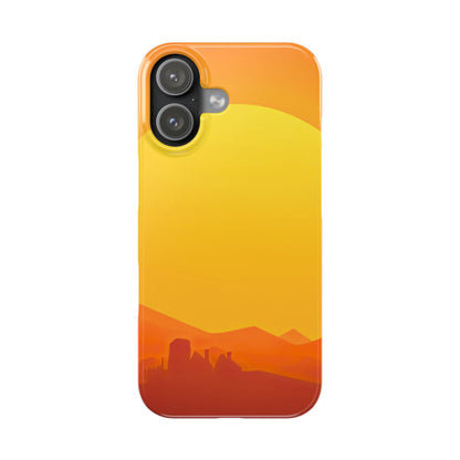 Slim Phone Case – Desert Sunrise