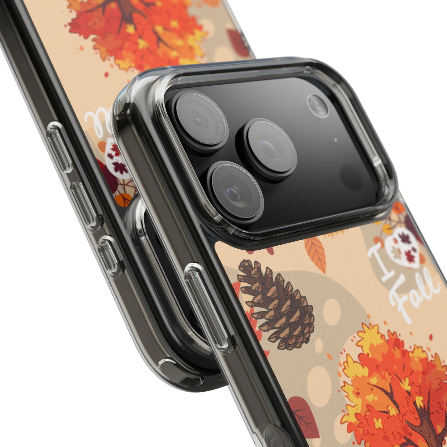 Clear Phone Case – Fall in Love