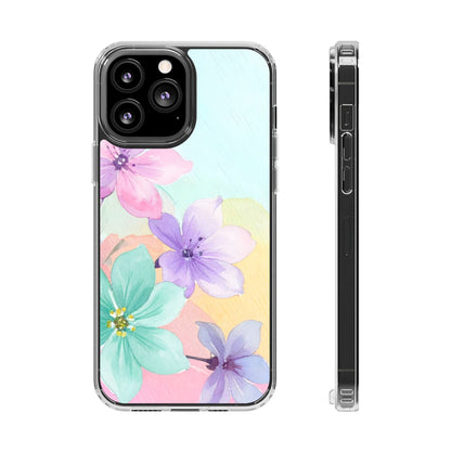 Clear Magnetic Phone Case – Water Petal