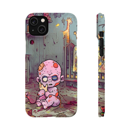 Phone Case — Creepy Cute Zombie Baby Nursery Design