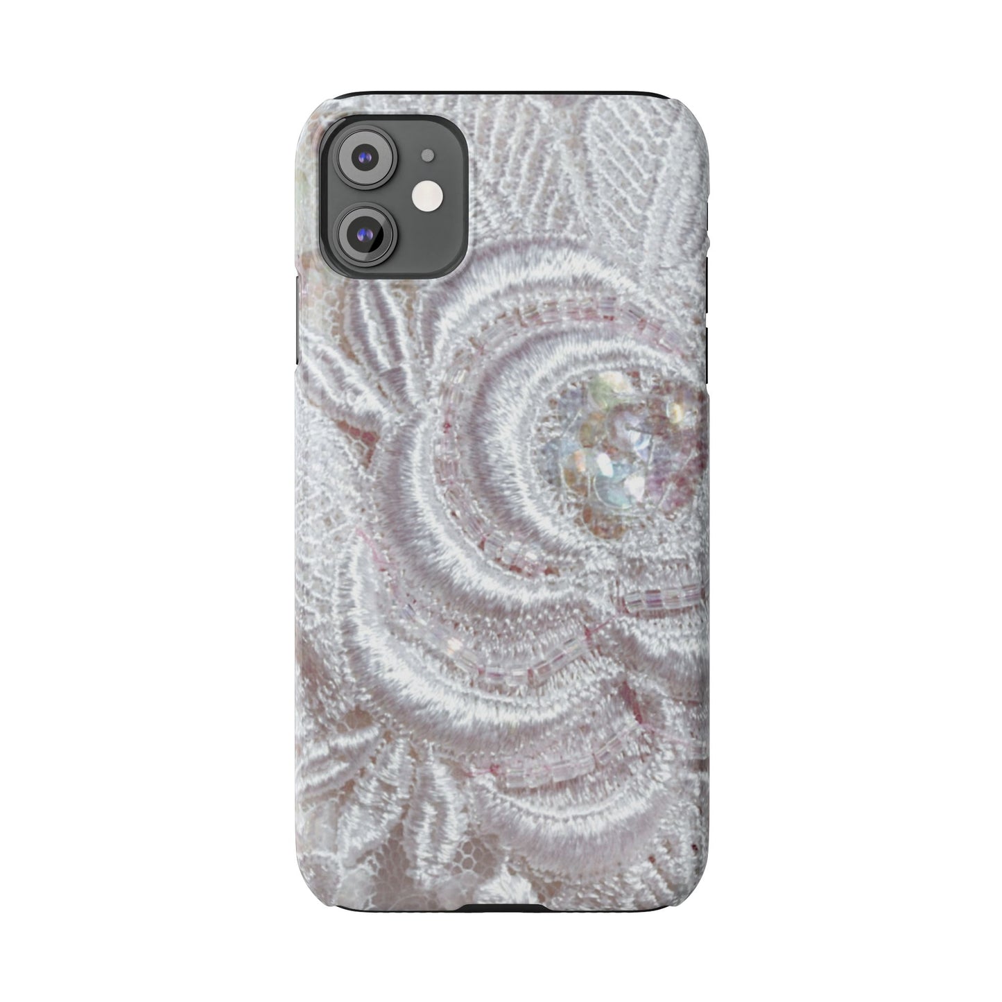 Slim Phone Case – Lace Veil
