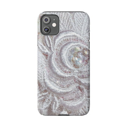 Slim Phone Case – Lace Veil