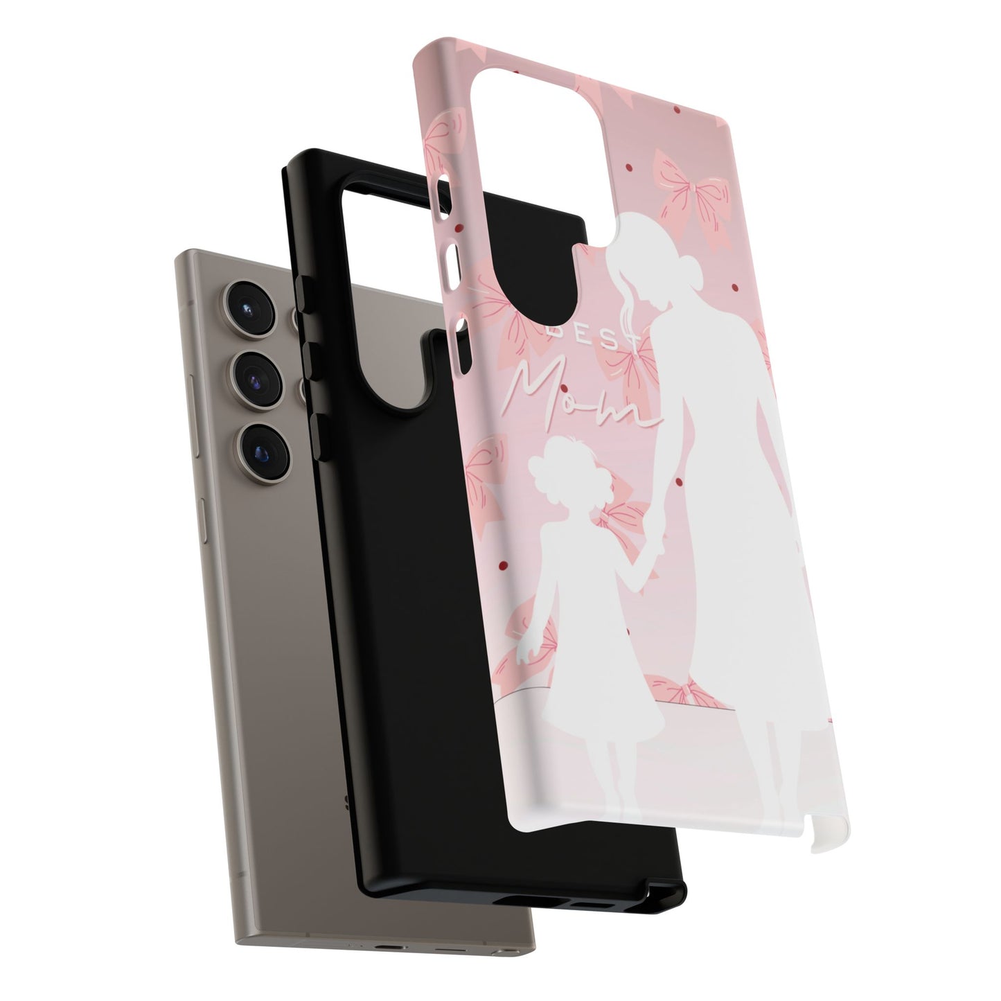 Wireless-Charging Compatible Case – Best Mom: My Little Girl
