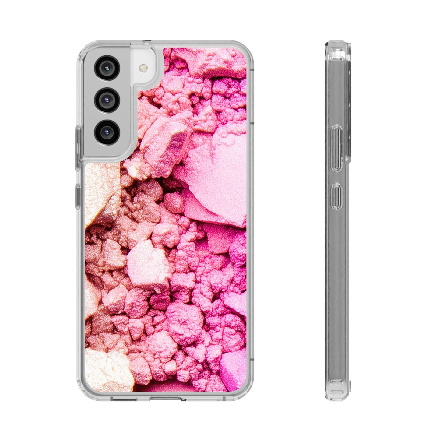 Clear Phone Case – Blush Crush