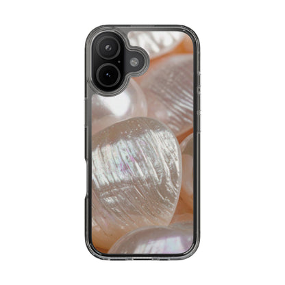 Clear Phone Case – Blush Pearl