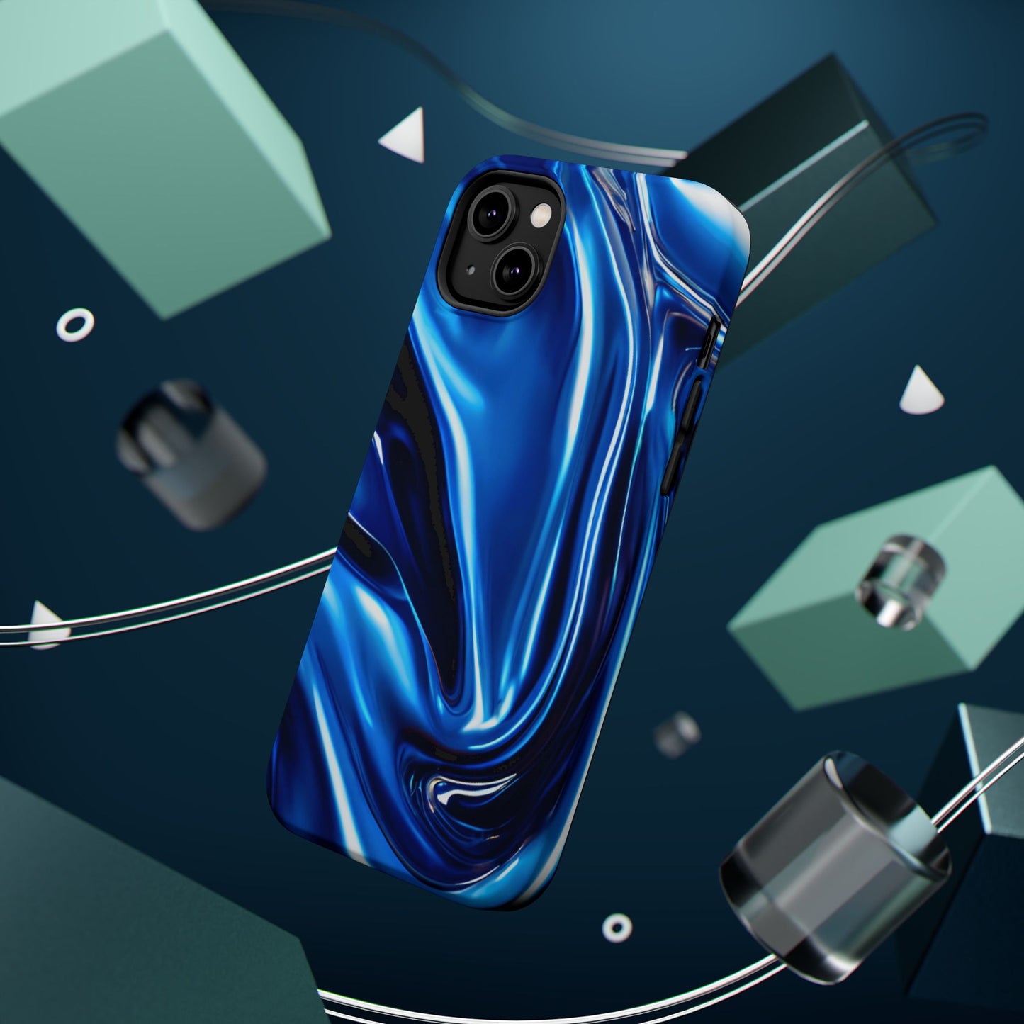 Wireless-Charging Compatible Case – Midnight Surge