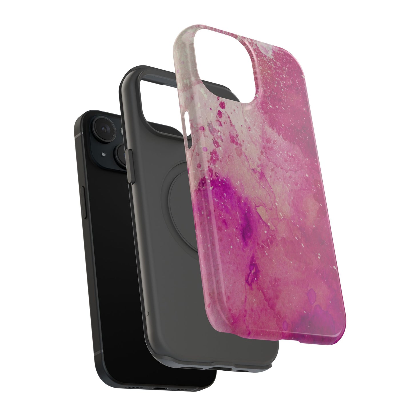 Impact-Resistant Phone Case – Spilled Wine