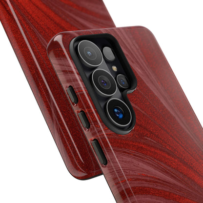 Protective Phone Case – Crimson Current