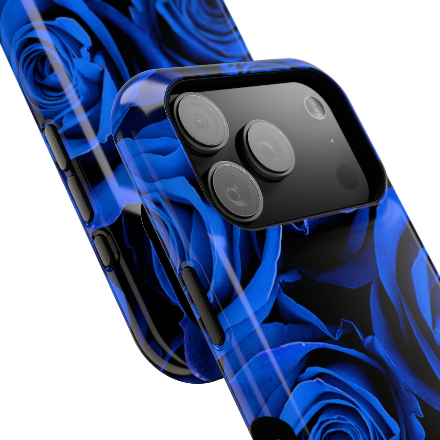 Impact-Resistant Phone Case – Midnight Bloom