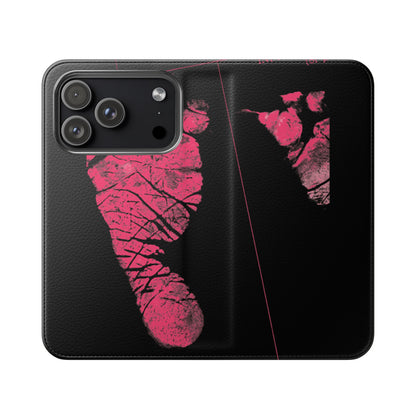 Flip Case – Mom’s Little Pink Footprints