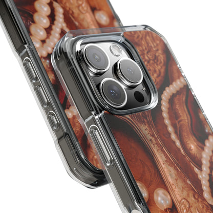Clear Magnetic Phone Case – Bronze Vanity