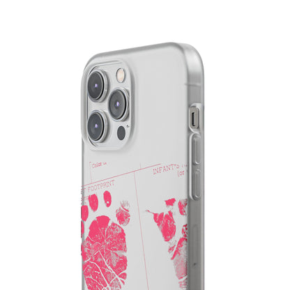 Flexi Case – Mom’s Little Pink Footprints