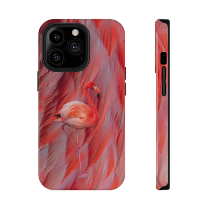 Impact-Resistant Phone Case – Scarlet Plume