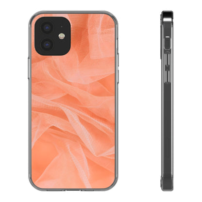 Clear Phone Case – Coral Veil