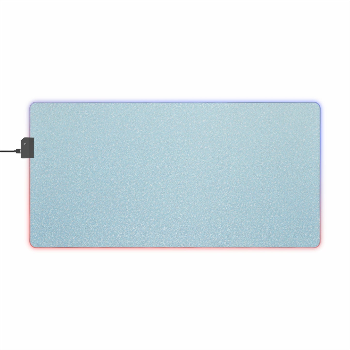 Gaming LED Desk Mat – Blue Whisper