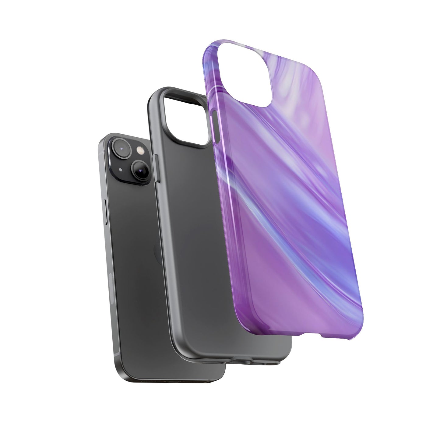 Protective Phone Case – Lavender Wave