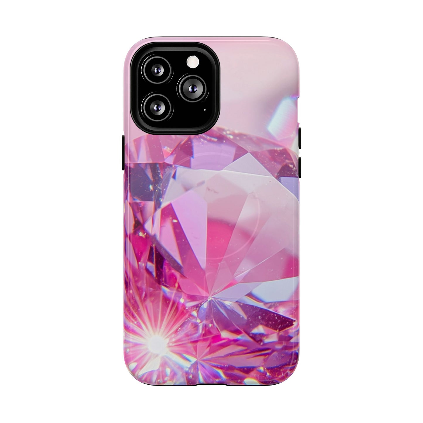 Protective Magnetic Phone Case – Pink Ice